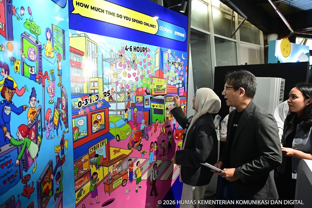 Menkomdigi Resmikan Sekolah Cakap Digital dan Wajibkan Platform Ramah Anak